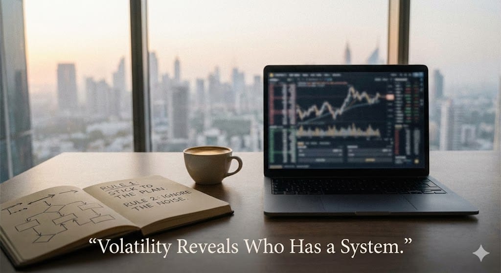 When Markets Contradict Themselves: How Structure Survives Volatility