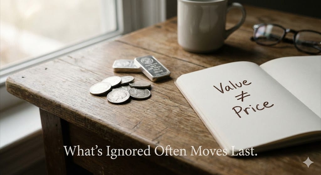The Case for What Markets Ignore: Why Silver Remains Overlooked