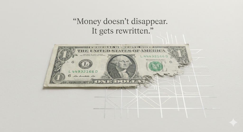 The Plumbing Underneath the Receipt