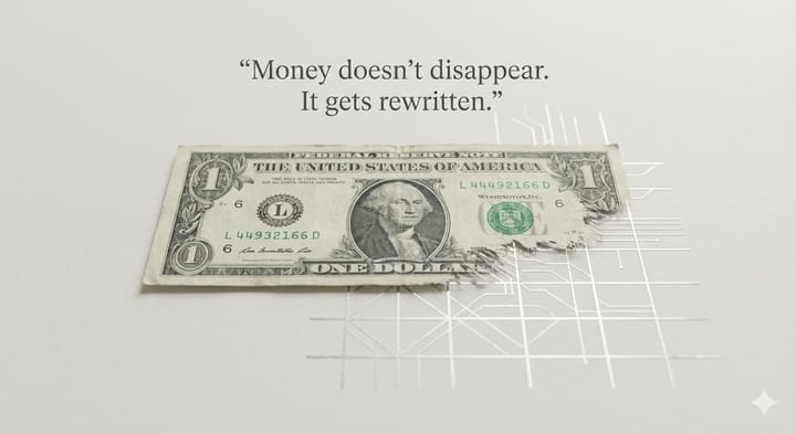 The Plumbing Underneath the Receipt